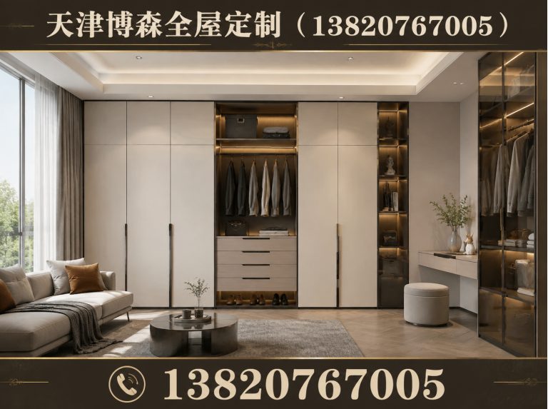 河西区全屋定制家具厂家展示图